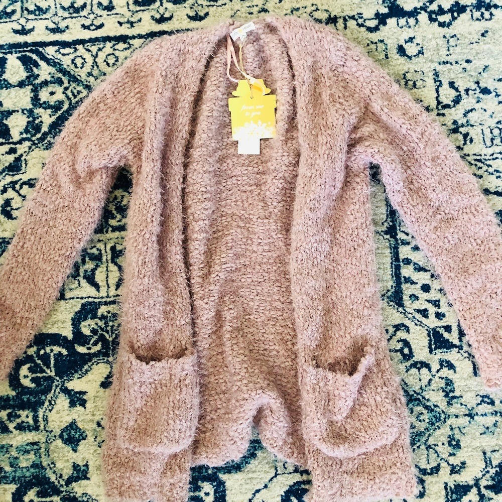 Mauve Cardigan UNWORN